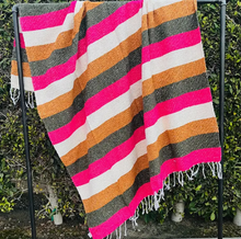 Load image into Gallery viewer, Sea Gypsy Mexican Blanket Throw
